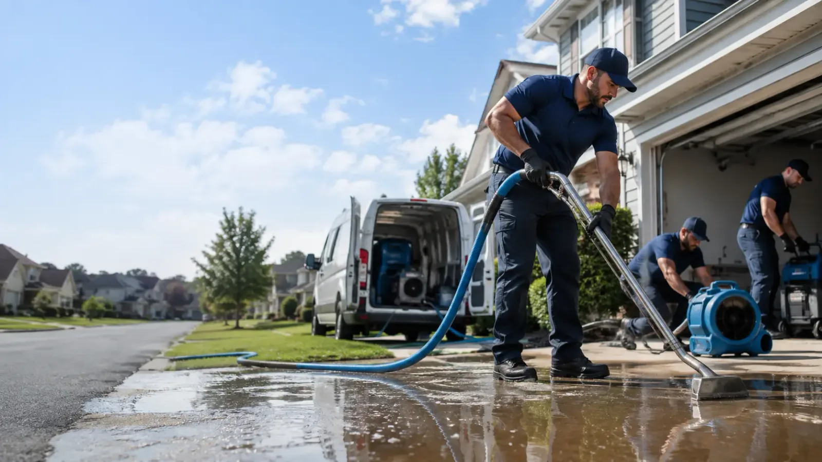 Flood Damage Restoration in Redkey, IN